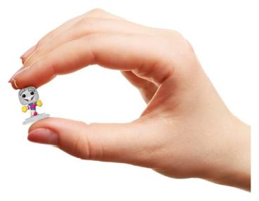 Jurassic Park Bitty POP! Vinyl Figuren 4er-Pack Mr. DNA 2,5 cm